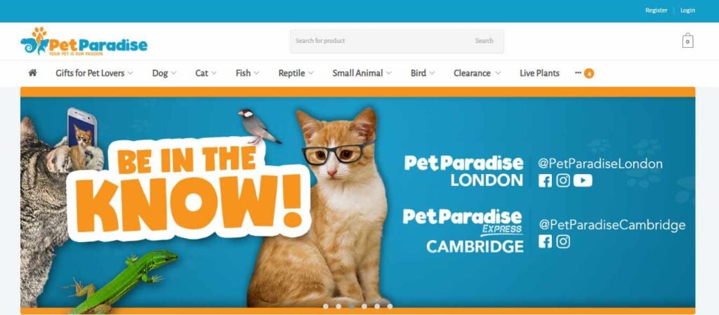 Pet Paradise Pet Shop